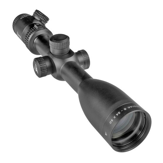 Alpen Kodiak 6-24x50 WBDC-TACT Reticle Rifle Scope has multicoated lenses for optimal clarity